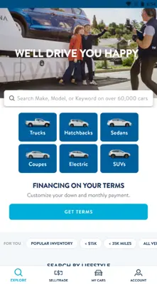 Carvana android App screenshot 1